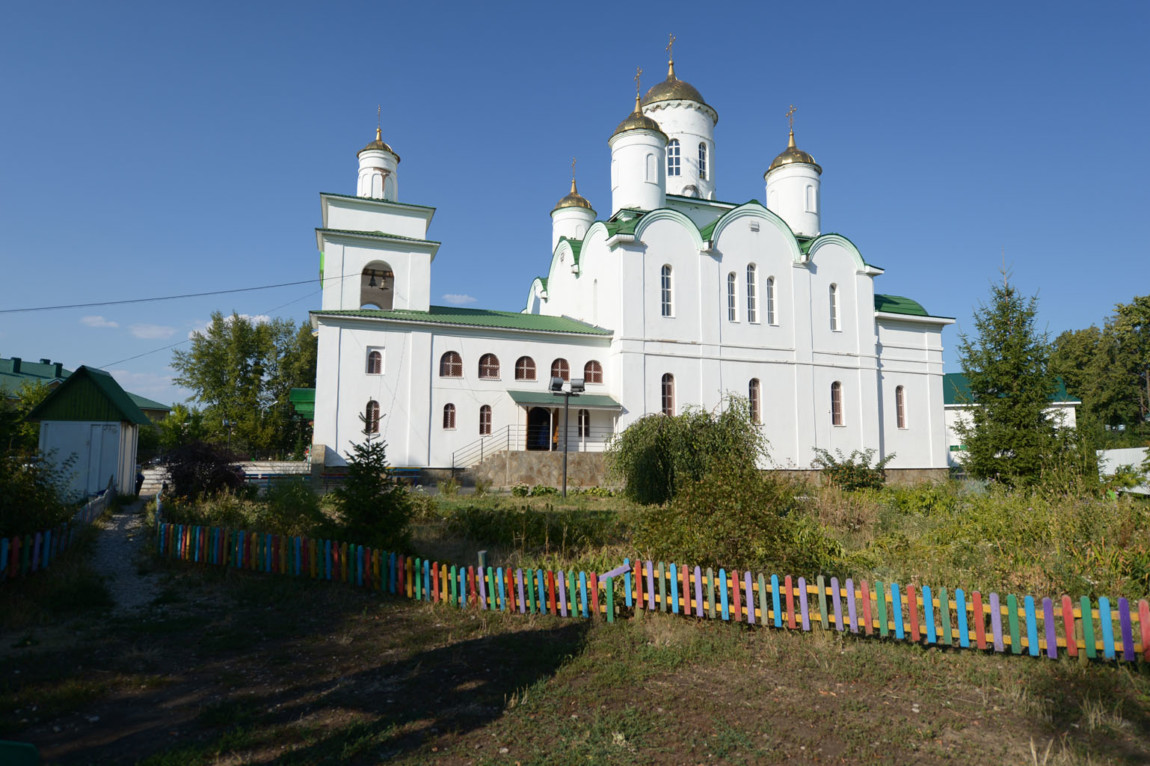 Церковь ишимбай. Православный храм в Ишимбае.